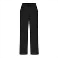 thumbnail image 5 of Leggings for Women Plus Size Elastic Waist Straight Leg Side Slit Women Casual Loose Lightweight Drawstring Yoga Pants Trousers with Pockets Black XL, 5 of 5