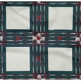 thumbnail image 4 of oneOone Organic Cotton Poplin Twill Fabric Check Ikat Print Sewing Fabric BTY 42 Inch Wide, 4 of 4