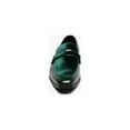 thumbnail image 6 of Stacy Adams Spratley Moc Toe Saddle Slip On Dress Shoes Green 25686-300, 6 of 7