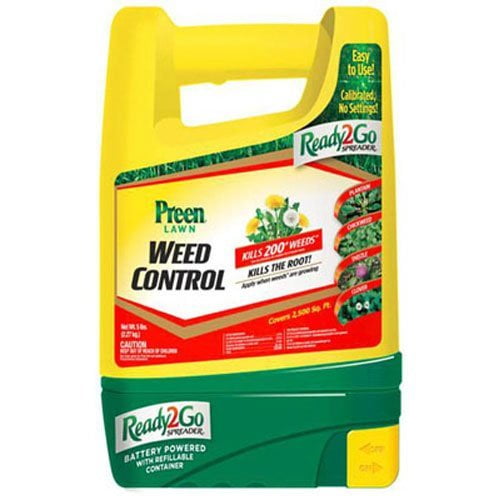 Preen Lawn Weed Control Ready 2 Go Spreader, 5 lb