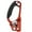 Orange, variant on Rupoun Outdoor Sports Rock Climbing 4KN Right Hand Ascender Device Mountaineer Handle Ascender, Aluminum Alloy Equipment for Tree Climbing and Rappelling, Wine Red, 9.1 oz / 259 g