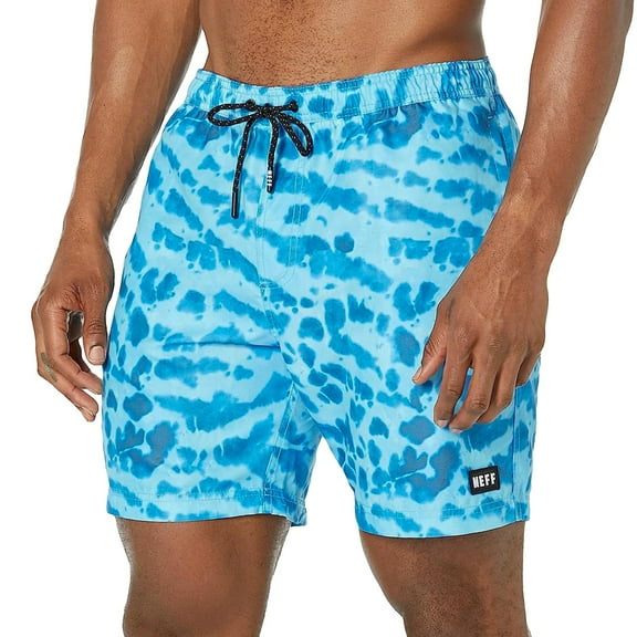 NEFF Men's Daily Slauson Hot Tub Board Shorts for Swimming
