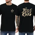 thumbnail image 5 of Jesus Reigns 2-Sided Christian Shirt – Bible Verse Tee for Men & Women, Faith-Based Apparel, Religious Cotton T-Shirt, Spiritual Gift, 5 of 7