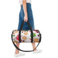 thumbnail image 7 of Hirioo Christmas Gingerbread Cookies for Round Large Capacity Travel Luggage Bag Weekend Getaway Bag for Gym Beach Swim Bag Men Women, 7 of 7