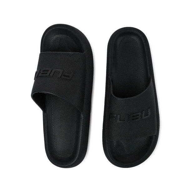 FUBU Men's Plush Comfort Slide Sandals - Walmart.com