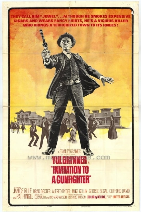 Invitation to a Gunfighter Movie Poster (11 x 17) - Item # MOVED0879