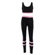 thumbnail image 4 of Conjunto de sujetador deportivo para mujer, pantalones de yoga, gimnasio, polainas, para entrenamiento físico (rosa L), 4 of 10