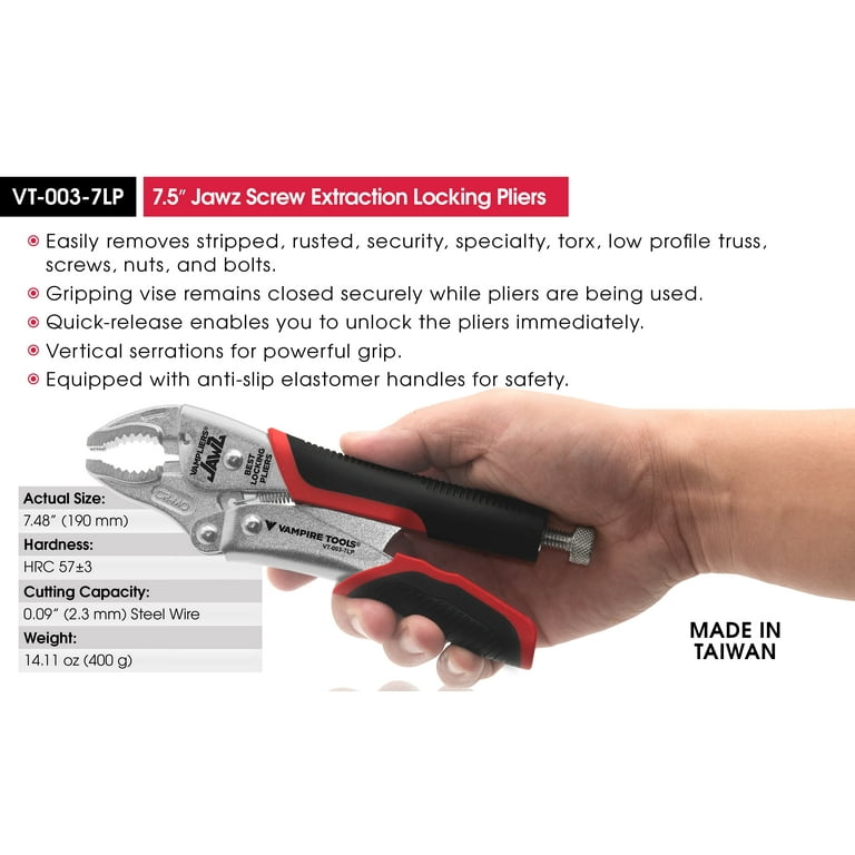 Vice grips on sale for stripped bolts