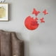 thumbnail image 4 of Wall Stickers Mirror Self-adhesive Decorative Background Wall Murals Soft Mirror Stickers, 4 of 6