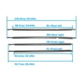 thumbnail image 3 of LABLT Weatherstrip Window Moulding Trim Sill Seal Belt Fit for Car Toyota RAV4 2013-2018, 3 of 5