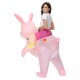 thumbnail image 5 of Lindo conejito disfraz de conejo Cosplay ropa mono para adultos niños (L), 5 of 6