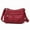 Red 2, variant on Shoulder Bag for Women, Soft PU Leather Purses with Multi Pockets Crossbody Bag Pocketbooks for Daily Use Travel