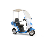 E-Wheels - EW-44 Scooter - 3-Wheel - Blue - PHILLIPS POWER PACKAGE TM - $500 VALUE