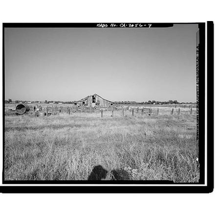 Historic Print, Hudson-Cippa-Wolf Ranch, Sorento Road, Sacramento, Sacramento County, CA - 7, 18" x 24"