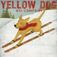thumbnail image 2 of Fowler, Ryan 12x12 Gold Ornate Wood Framed with Double Matting Museum Art Print Titled - Yellow Dog Ski Co, 2 of 4
