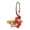 Brown, variant on 2026 Year of the Horse Plush Keychain, 5.7 Inch Cute Soft Horse Keychain with Scarf, Good Luck Charm for Keys Bag Backpack, Zodiac Gift for Christmas New Year Friends Family