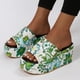 thumbnail image 2 of Amzcrzy Zapatos de mujer,Zapatos de mujer,Zapatillas de mujer, Sandalias planas de mujer, sandalias de playa para mujer, zapatillas casuales antideslizantes de verano Sandalias Mujer Zapatillas De Ca, 2 of 4
