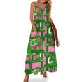 thumbnail image 1 of ¡Modas y productos en rosa y verde! Vestido sin mangas Falda de verano para mujer Vestidos de fiesta Vestidos cortos sexys para mujer Atrevidos, 1 of 7