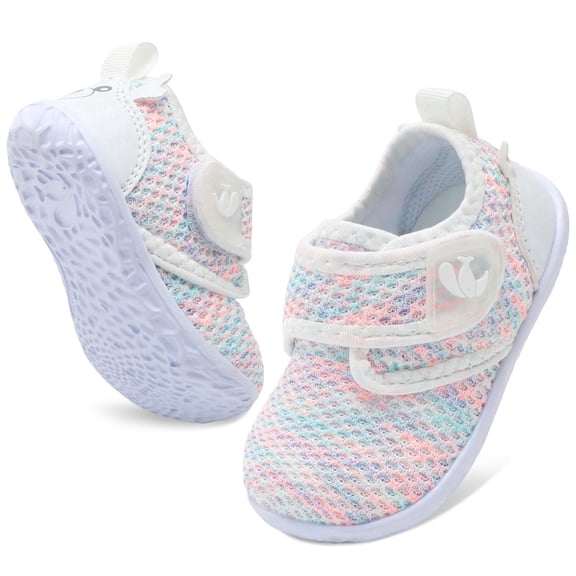 JOINFREE Baby First Walk Shoes Boys Girls Infant Crib Shoe Toddler Barefoot Shoes
