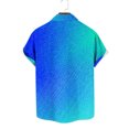 thumbnail image 3 of ameIAEA Men's Short Sleeve Button Down Shirts Casual Print Collared Tops Summer Beach Shirts, 3 of 4