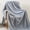 #2 Gray, variant on Fleece Throw Blanket Nap Blankets, Super Soft and Warm Blankets for Couch, Sofa and Bed Waffle Textured, Cozy, Fuzzy, Comfort and Lightweight (100x70cm)
