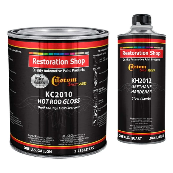Custom Shop Kit Complet - Hot Rod Gloss Uréthane High Flow Clearcoat avec Durcisseur - Gallon