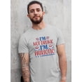 thumbnail image 2 of I'm Not Drunk I'm Patriotic T-Shirt Men -Image by Shutterstock, Male XX-Large, 2 of 4