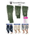 thumbnail image 4 of Woman Within Plus Size Convertible Length Cargo Capri/Bermuda, 4 of 6