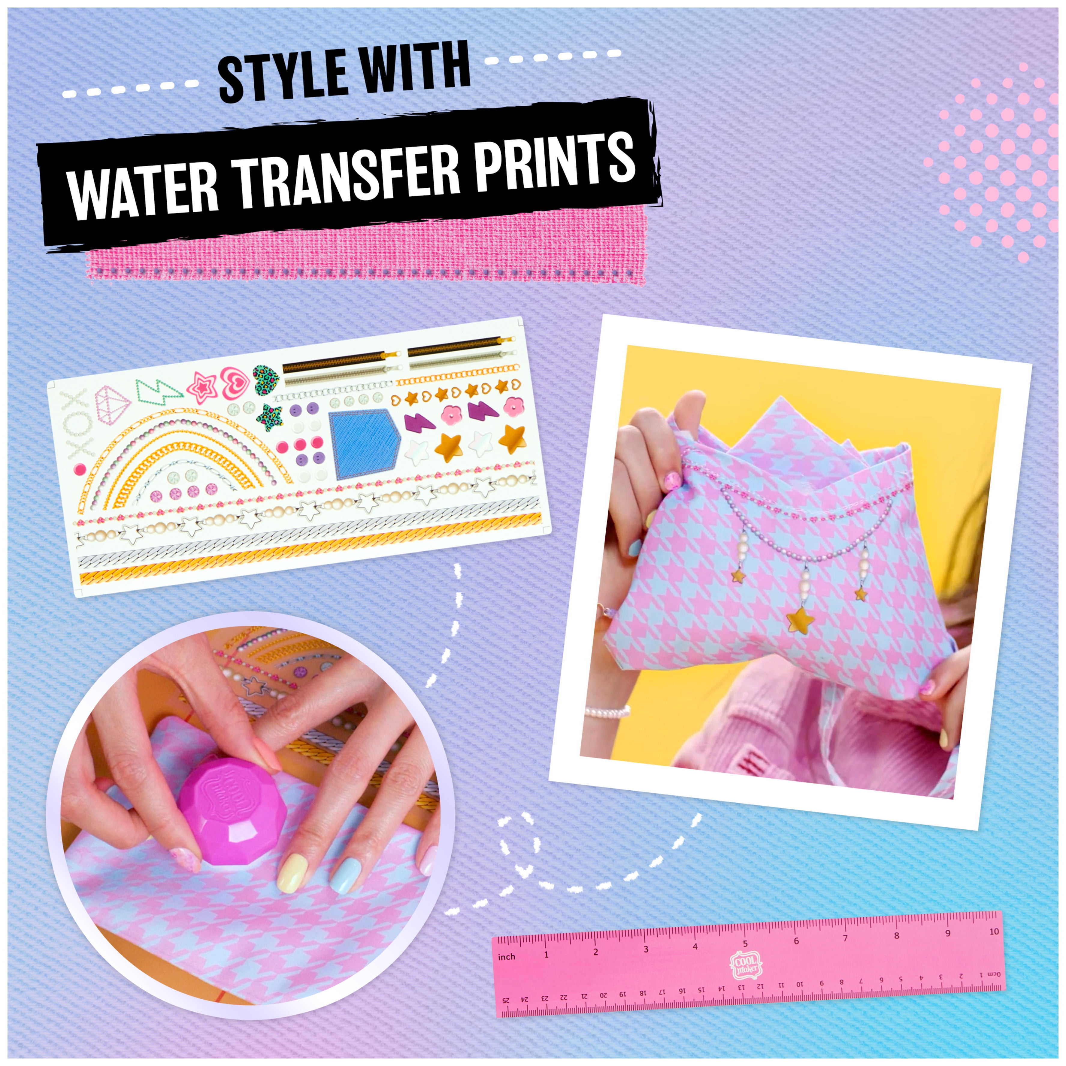 Cool Maker, Stitch 'N Style Fashion Studio Refill, 2 Pre-Threaded Cartridges,  