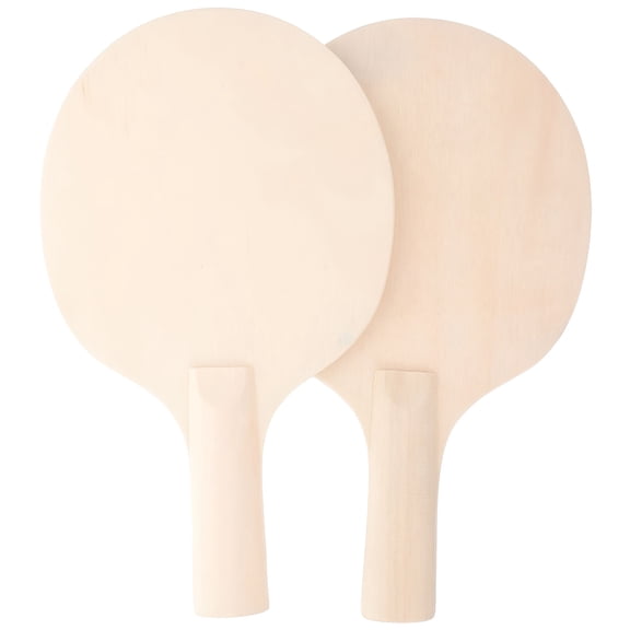BESTSKY Wood Pong Paddles for Table Tennis - DIY Sports Game for Kids & Adults