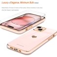 thumbnail image 4 of Love-Heart Luxury Case for Apple iPhone 15 Heart Case, Cute Design Shiny Bling Cover, 3 in 1 Bundle Case with 2 PACK Clear Tempered Glass for Apple iPhone 15 for Women Girls, Rose, 4 of 7