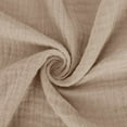 thumbnail image 6 of Atogsazn Two Piece Linen Sets for Women Long Sleeve Lounge Set Button Down Shirts and Casual Shorts with Pockets Tracksuit Khaki XL, 6 of 6