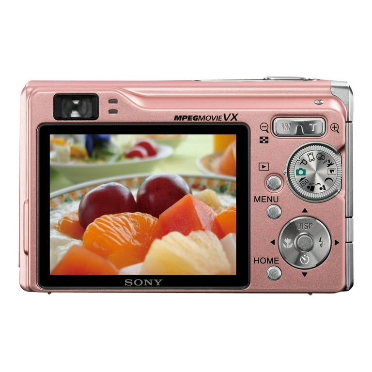 Sony Cyber-shot DSC-W80/P - Digital camera - compact - 7.2 Sony Cyber-shot DSC-W80/P - Digital camera - compact - 7.2