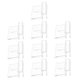 thumbnail image 3 of KAKOWELY 10 soportes acrílicos para cubiertas de acuarios, soportes para cubiertas de peceras, suministros para peceras, 3 of 4