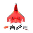 thumbnail image 4 of Avión teledirigido de espuma , ala fija, caza teledirigido, aguas terrestres y aire, Hobby, avión teledirigido, planeador de Control remoto para , rojo, 4 of 8