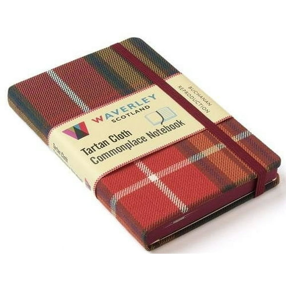Waverley (m): Buchanan Tartan Cloth Commonplace Notebook