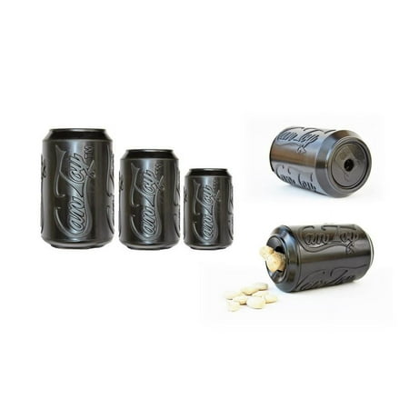 UPC: 0810216022594 | SodaPup Magnum Can Toy Treat Dispensing Dog Toys  Black