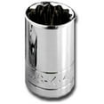 thumbnail interactive-video image 1 of SK Hand Tools 48223 1/2" Drive 23mm 6-Point Standard Metric Chrome Socket – Made In USA 1 of 4