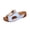Light Blue, variant on Red Womens Fashion Casual Summer Style Solid Color Fish Mouth Thick Bottom Wedge Slippers Comfortable Open Toe Slide Sandals