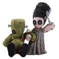 thumbnail image 2 of Pacific Giftware 4.5" Pinhead Monster Frankenstein and Bride Sewing Doll, 2 of 2