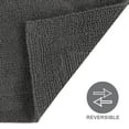 thumbnail image 5 of Better Homes & Gardens Cotton Reversible Bath Rug, Grey Flannel, 17" x 24", 5 of 11