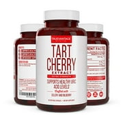 Tart Cherry Extract 1500mg Plus Celery Seed and Bilberry Extract -Anti Inflammatory, Antioxidant Supplement, Uric Acid Support, Muscle Recovery and Joint Pain -90 Veggie Capsules??