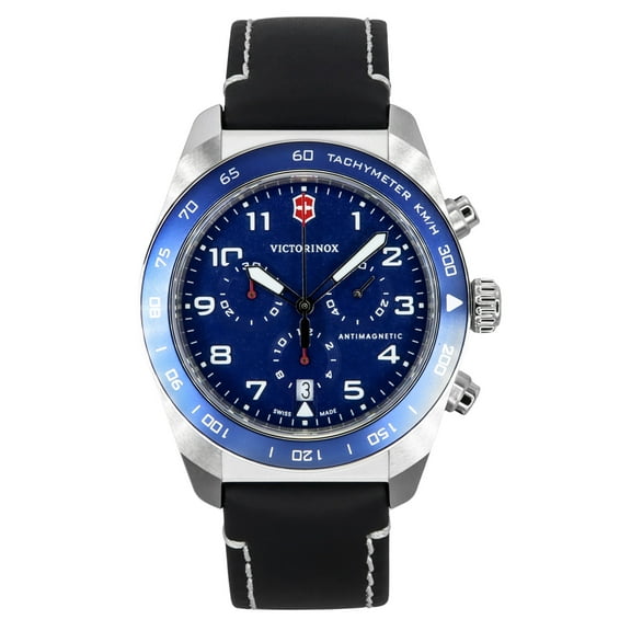 Victorinox Swiss Army Chronograph Quartz Blue Dial Men's Watch 242047