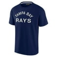 thumbnail image 2 of Unisex Fanatics Navy Tampa Bay Rays Elements Super Soft Short Sleeve T-Shirt, 2 of 3