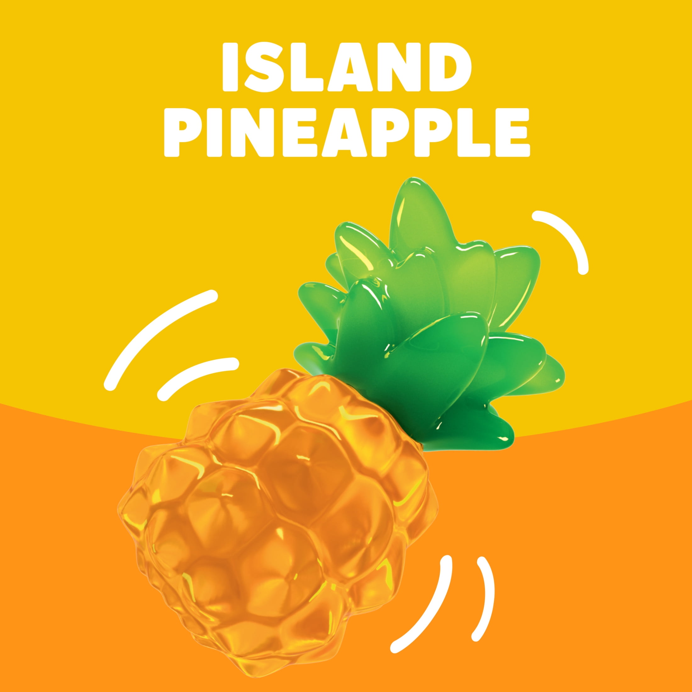 Jell-O Island Pineapple Gelatin Dessert Mix, 3 oz Box