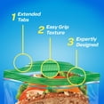 thumbnail image 5 of Ziploc Brand Sandwich Bags with Grip 'n Seal Technology, 100 Count, 5 of 11