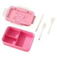 thumbnail image 1 of Yhmxh Plastic Lunch Box Leak Proof Food Storage Container With Utensils Microwave Safe Bento Box For Office School Meal Prep Singles Pack Kitchen Essentials Home and Kitchen Kitchen Tools, 1 of 6