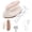 White 1, variant on EUWBSSR Mini Heat Press Machine, Portable Electric Iron With Silicone Heat Insulation Pad, Small Travel Iron With Charging Base For DIY Craft (Max Temperature: 180°C)