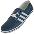 thumbnail image 1 of Ad-id-as Neo ez sail blue white men's casual shoes sneaker canvas low-top New -, 1 of 4