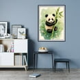 thumbnail image 7 of Diamond Art Kit for Adults, Panda Climbing Illustration Diamond Painting for Adults Beginners, DIY Diamond Art Painting Kits, 5D Diamond Painting Crafts for Home Decor 12x16 Frameless, 7 of 7